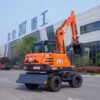 ZT-75W-S, вид 4 Колесный экскаватор ZT-75W-S, вид сзади справа