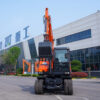 ZT-75W-S, вид 3 Колесный экскаватор ZT-75W-S, вид спереди