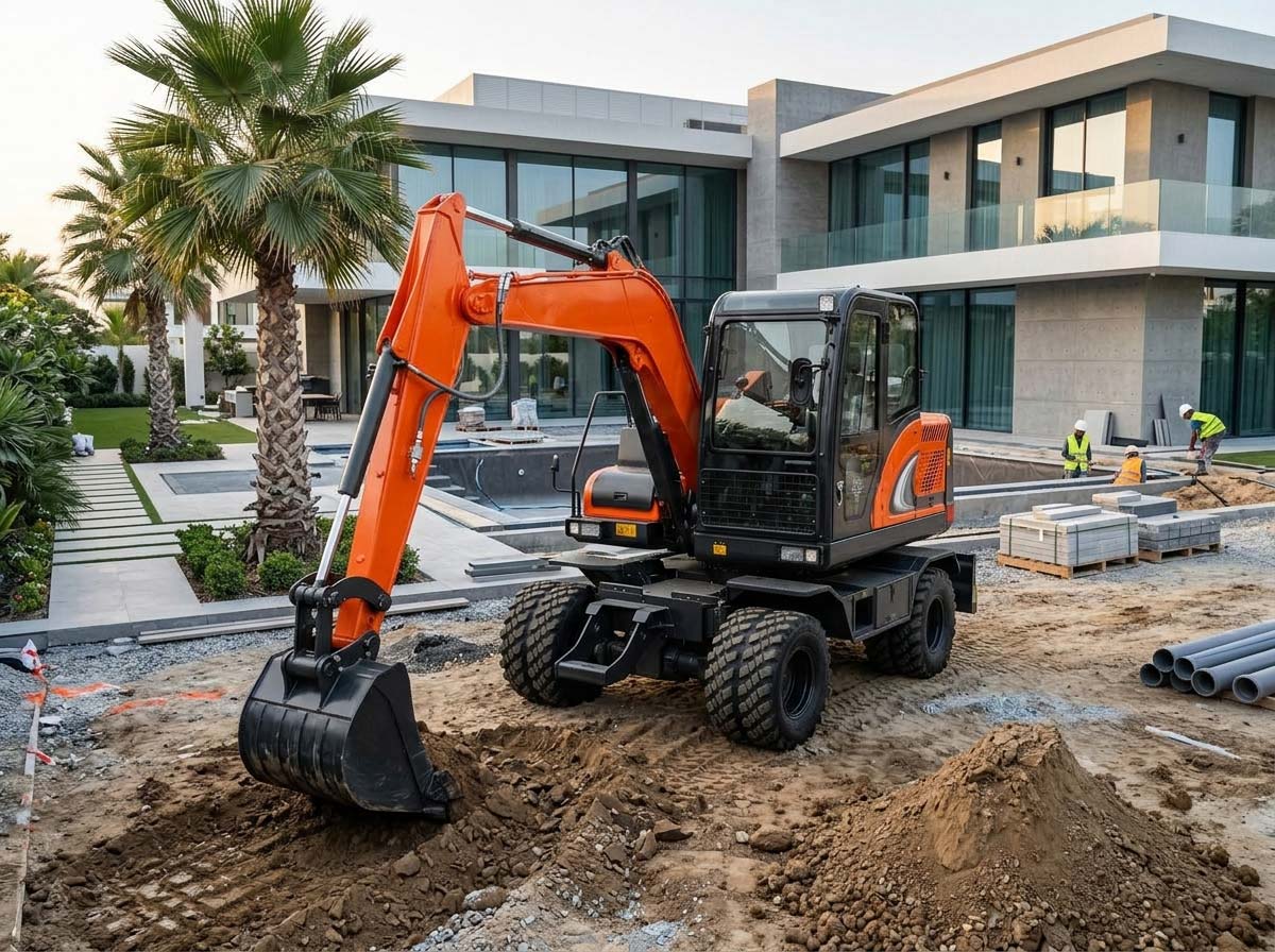 Колесный экскаватор ZT-150W